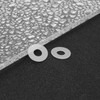 ECSiNG Pack of 100 Nylon Flat Washers M5 Flat Washers