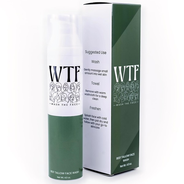 Beef Tallow Face Wash - 4 oz. - 100% Grass