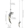 OMYZERO 2Pcs Ceiling Fan Pull Chain Extender with Ball Chain