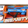 Zuru X-Shot Insanity Mega Barrel Blaster Toy Gun 72 Darts