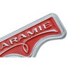 EmbRoom Laramie Emblem, 3D LARAMIE Badge Nameplate Tailgate Sticker Decal