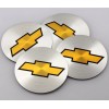 NONE 4 pcs NEW 56mm 2.2" SILVER Emblem Badge Sticker