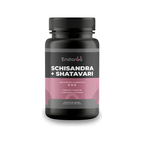 Schisandra Y Shatavari 500 Mg 60 Cápsulas Naturales