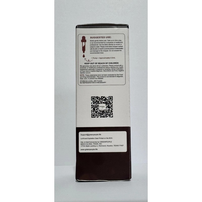 Green People Kidney & Liver Cleanse Elderberry Cranberry Liquid Drops