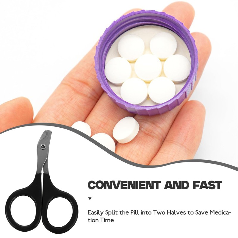 Pillenschneider Tablettenspender reisen Reise-Pillen-Organizer Pillenorganizer Pillenteiler tablettenteiler nagelschere werkzeug Multifunktionale