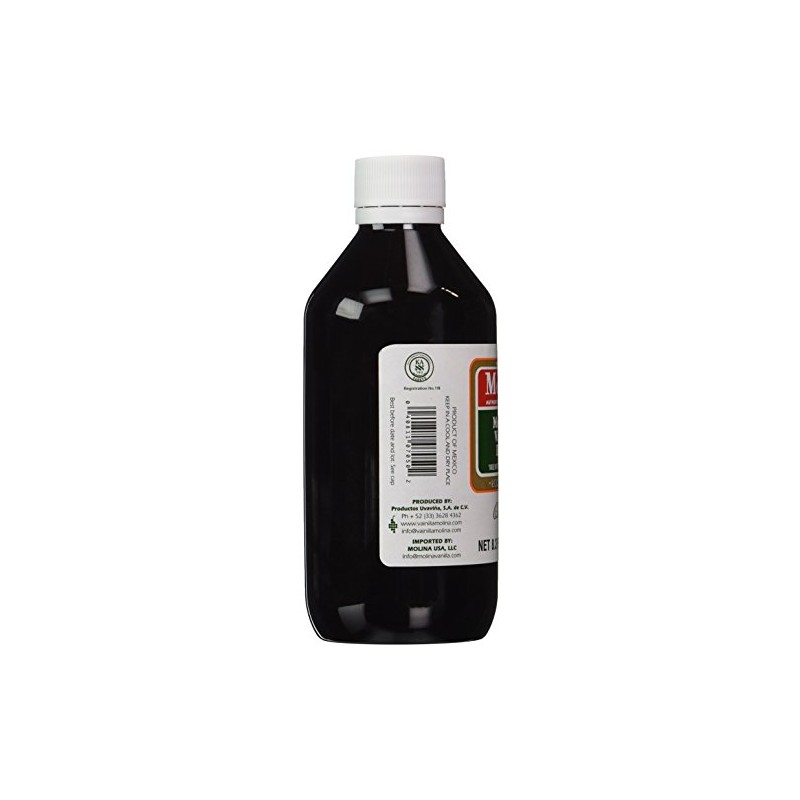 Molina Vanilla-Mexican Vanilla 250ml (2 Bottles)
