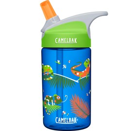 CamelBak - Botella de agua para niños Eddy 53855, 0,4 L, iguanas