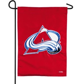 Team Sports America Colorado Avalanche Garden Flag - 13 x 18 Inches