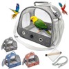 JKOOK Bird Carrier, Shoulder Hanging, Parakeet Carrier, Birdcage, Carry Bag,