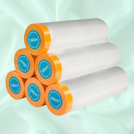 Multipurpose Furniture & Floor Protection Film Vinyl Cover Medium 2ea