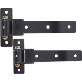 13'' Heavy Duty Strap Gate Hinges 900 LBS,180° or 90° Smooth Open Hinge