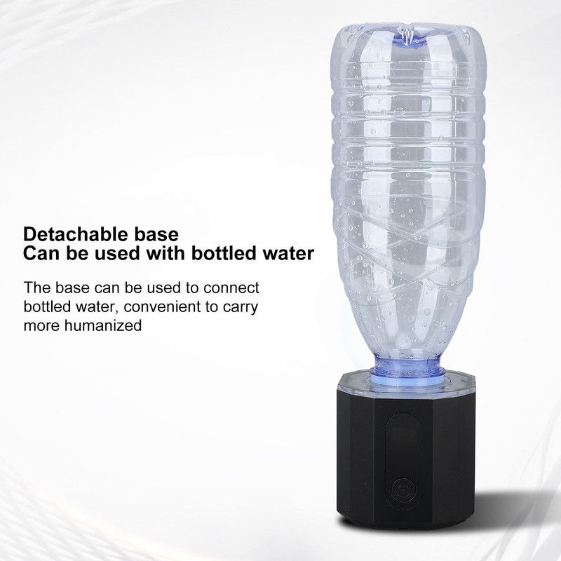 Hydrogen Water Bottle with Colorful Lights Platinum Titanium Electrode 2