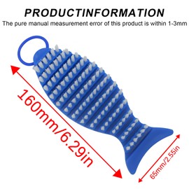 2Pack Barbell Brush Barbell Cleaning, Nylon Brushs for Cleaning Weighted Bars, Cleaning Supplies Stiff Brush for Strength Training Bars, Barbell, Dumbbells, Weight Trays