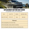 Sekeseauto Front Driver Side Bottom Replacement Perforated Leather Seat Cover