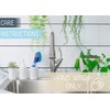 NAT & Jules Chic Modern Rounded 4.5 inch Ceramic Bathroom