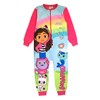 Gabby's Dollhouse Girls Onesie, Sleepsuit, All in One Pyjamas, Pink,