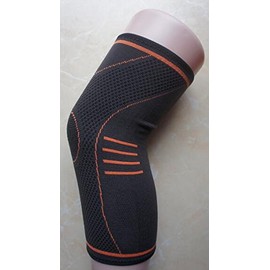 Copper Knee Support - 1 Piece Orange Size M - INTHERMAX©