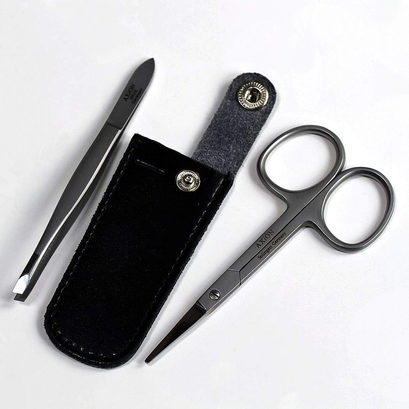 Germany, Solingen Axion akusionguru-mingu Item Set New 鼻毛 Scissors +