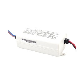 SBJ APV-16-12 12V 1.25A 15W LED Driver Power Supply - Durable & Reliable Performance for Signage, Decorative, and Architectural Lighting (IP42, -30°C to +70°C)