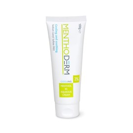 Menthoderm 2% 100g Tube - Soothing Menthol Cream, Anti-Itch, Eczema & Psoriasis Relief, Itch in Pregnancy, Menopausal Hot Flush Cooling, SLS Free, Paraban Free
