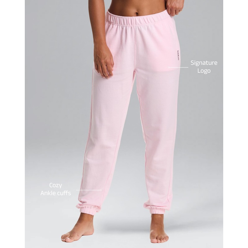bebe Womens Sweatpants with Pockets, French Terry Joggers Sweats for