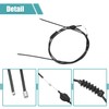 Motoforti Bonnet Release Cable Fits Volvo XC60 2010-2016 No. 31297545