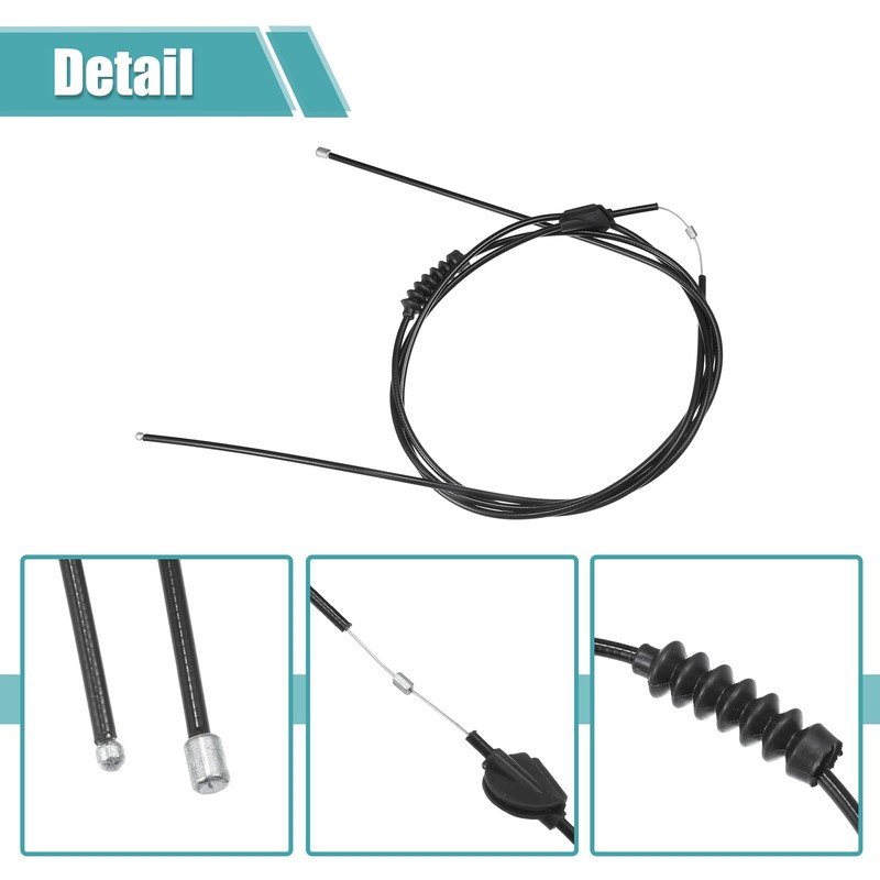 Motoforti Bonnet Release Cable Fits Volvo XC60 2010-2016 No. 31297545
