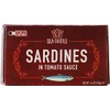 Sea Castle Sardines in Tomato Sauce, 4.4oz (12 Pack)