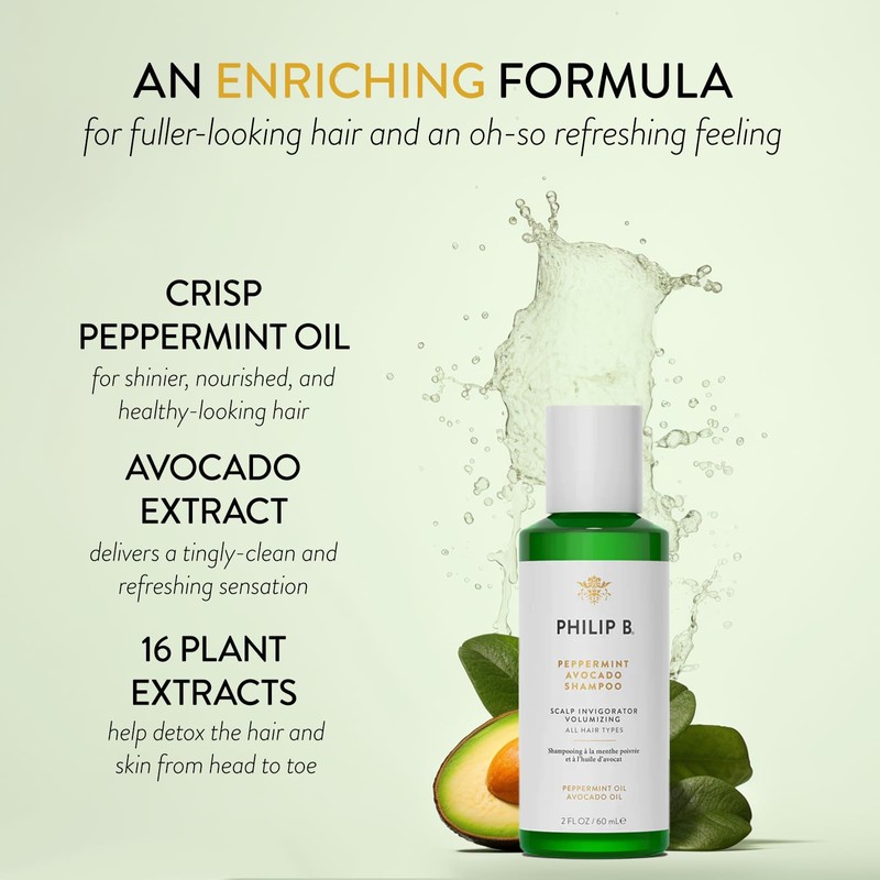 Peppermint & Avocado Shampoo