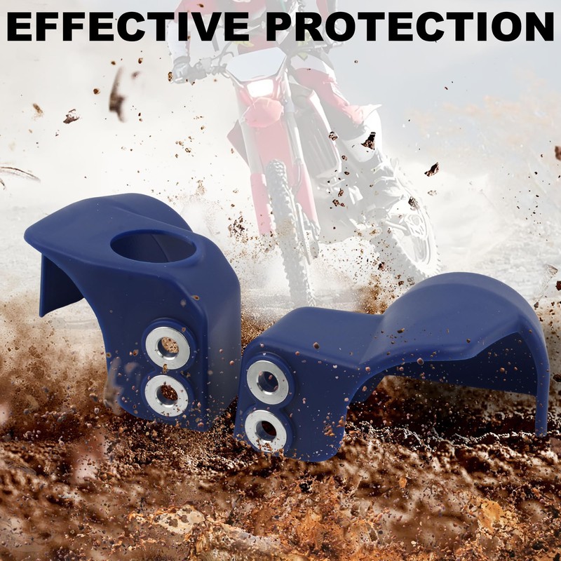 Motorcycle Front Fork Shoe Cover Plastic Bottom Shoe Cover Protector