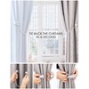 TECVINCI Magnetic Curtain Tiebacks with Upgrade Larger Magnet, 2 Pack