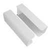 Depisuta Adjustable Magnetic Tissue Holder, Wall Mounted Steel Tissue Box