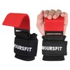 Weight Lifting Hooks (Pair), Heavy Duty Power Wrist Straps Hand