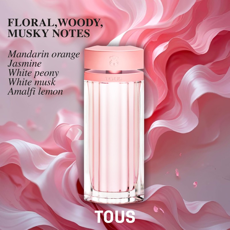 TOUS L'eau De Parfum Spray For Women, Elegant Floral Musky