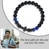 OAVOOK Godfather Gifts Cross Bracelet for Men Proposal Gifts Christmas,