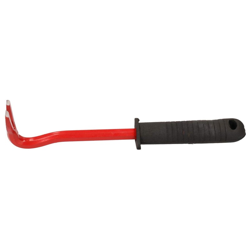 10" Crow Wrecking Pry Bar Nail Jimmy Lever with Rubber