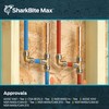 SharkBite Max 1/2 Inch Water Hammer Arrestor, Push-to-Connect Brass Plumbing