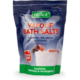 Nuage Decongestant Vapour Bath Salts For Easy Breathing, 450 G