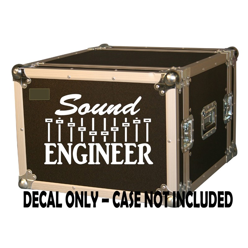 Sound Mixer Engineer Decal Sticker