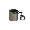 Motorcycle Handlebar Cup Holder-Black Chrome -Universal
