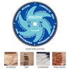 SHUZIYU 10”(254MM)-100T, Arbor 5/8"-Diamond, Smooth Cut Coating. Circular Saw Blade,