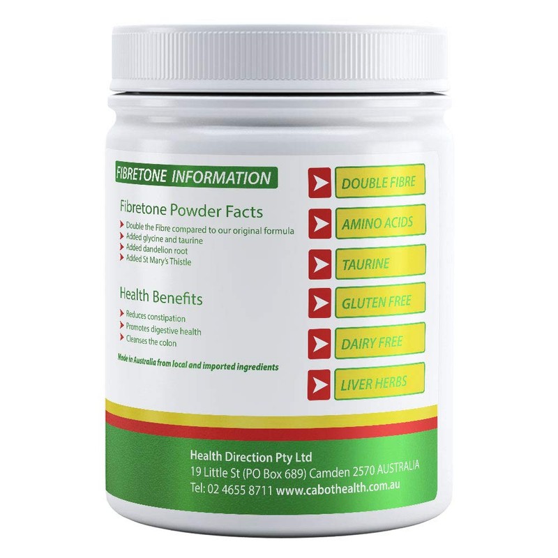Cabot Health Fibretone Neutral Flavour Powder, 200 Grams