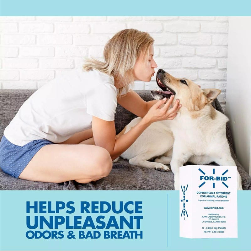 Forbid Stool Eating & Coprophagia Deterrent Dog & Cat Food