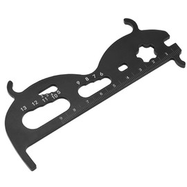 COLYUPO Bicycle Chain Checker Bike Chain Wear Indicator Gauge Measuring Ruler Checking Tool for MTB Road Bike/Folding Bike