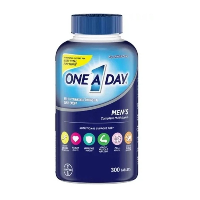 One A Day Men's Health Formula Multivitamin Tablets 300 ct.