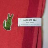 Lacoste New Lacoste Bath Towel 100% Cotton Loops Red 30x52