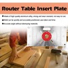 Router Table Insert Plate Aluminum Trimming Machine Engraving Flip Board