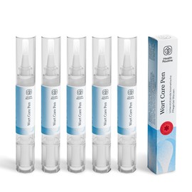 Health Routine Wart Care Pen Pack of 5 - Wart Care Pen with Tea Tree Oil, Salicylic Acid, and Castor Oil for Skin Care