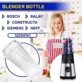 MONTERAL Blender Bottle with Original Code 12034761 for Bosch for Balay for Siemens for Constructa for Neff