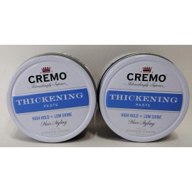 Cremo Premium  Men's Barber Grade Hair Styling Thickening Paste, High Hold, 4 Oz